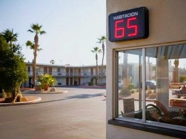 Reloj electronico de leds